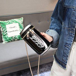 Coca-Cola Chain Bucket Bag Messenger Crossbody Purse